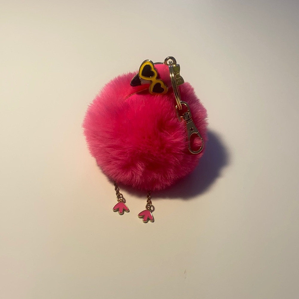 flamingo keychain